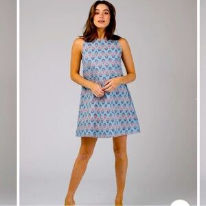 Blockprint Shift Dress